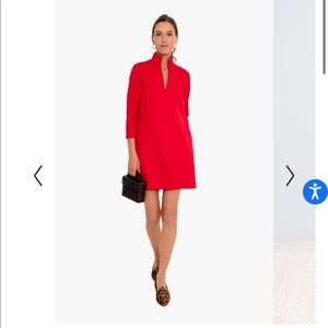 Tuckernuck Red Clifton Ponte Dress Small NWT